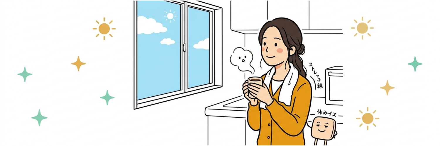 夜勤明け、コーヒーを淹れ忘れて家を出た朝に気づいた、燃え尽きの小さな合図