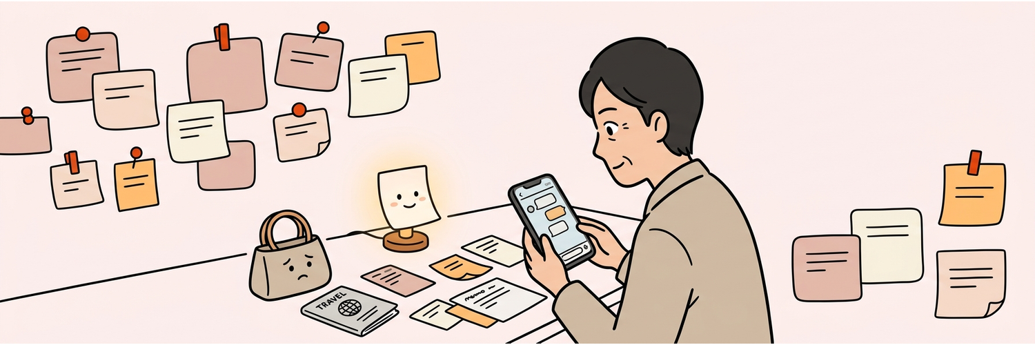 「その5つ、どう書けばいいの」と弟に聞かれた夜、きょうだいLINEの言い回しを渡した話